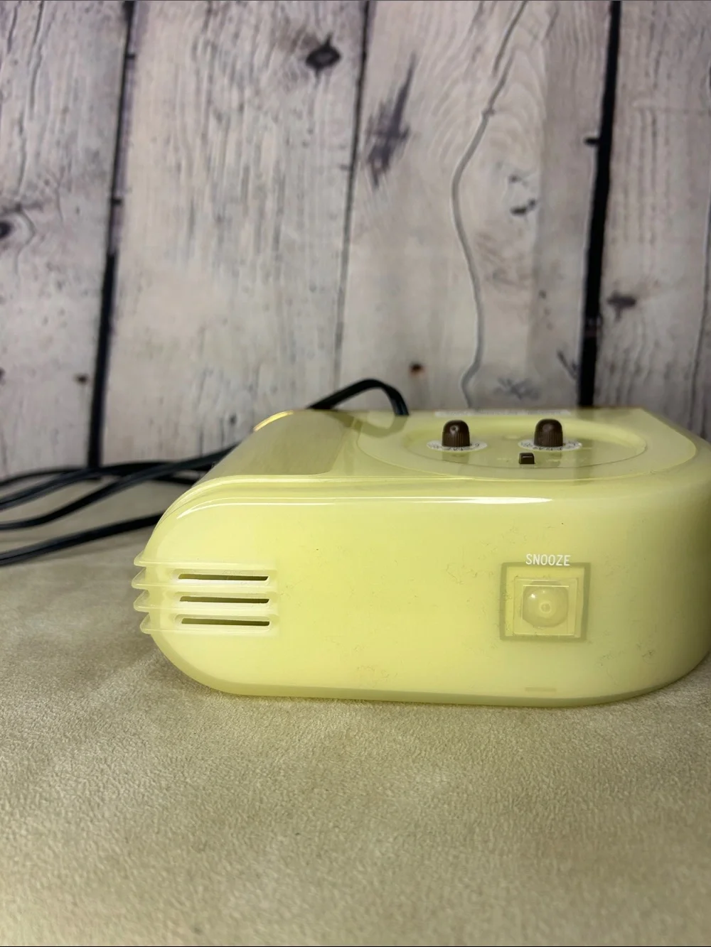 Westclox Big Ben Moonbeam clock flashing alarm snooze model 43000 MCM retro